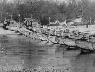 Il vecchio ponte in chiatte di Bereguardo